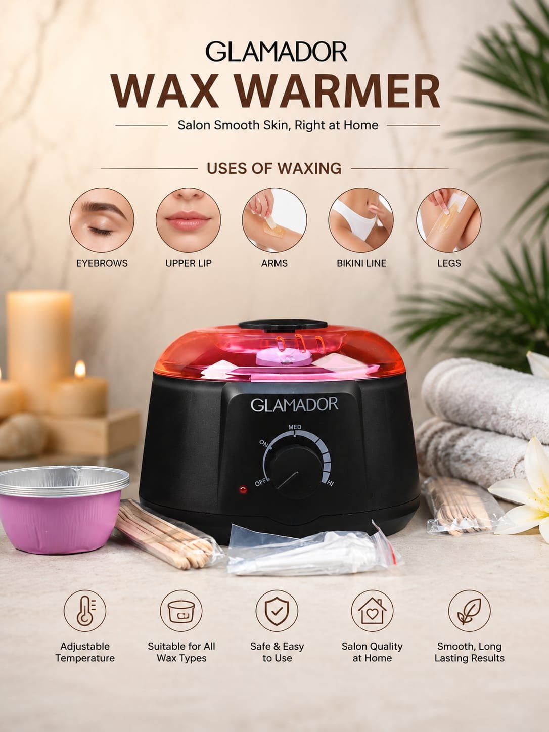 GLAMADAR WAX MACHINE