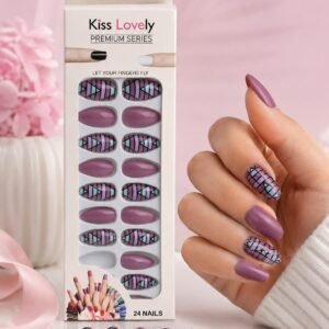 Kiss lovely Nail Art