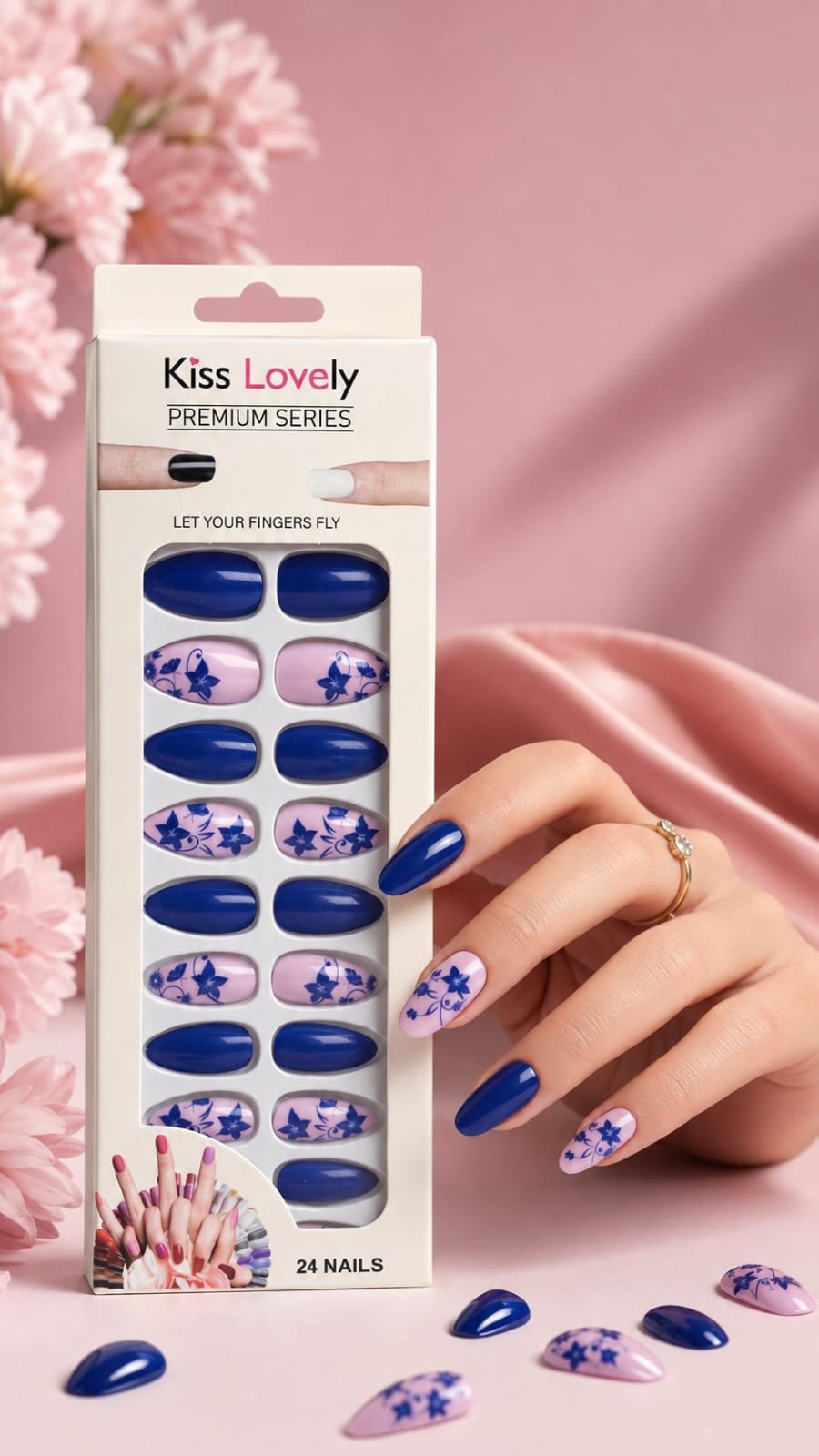 Kiss lovely Nail Art