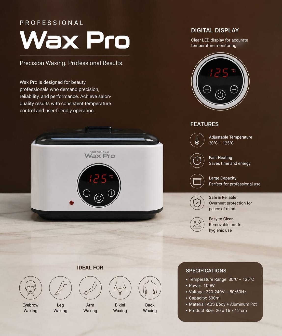 Wax Machine YSM-5012A DIGITAL