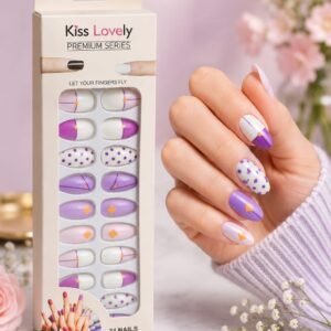 Kiss lovely Nail Art