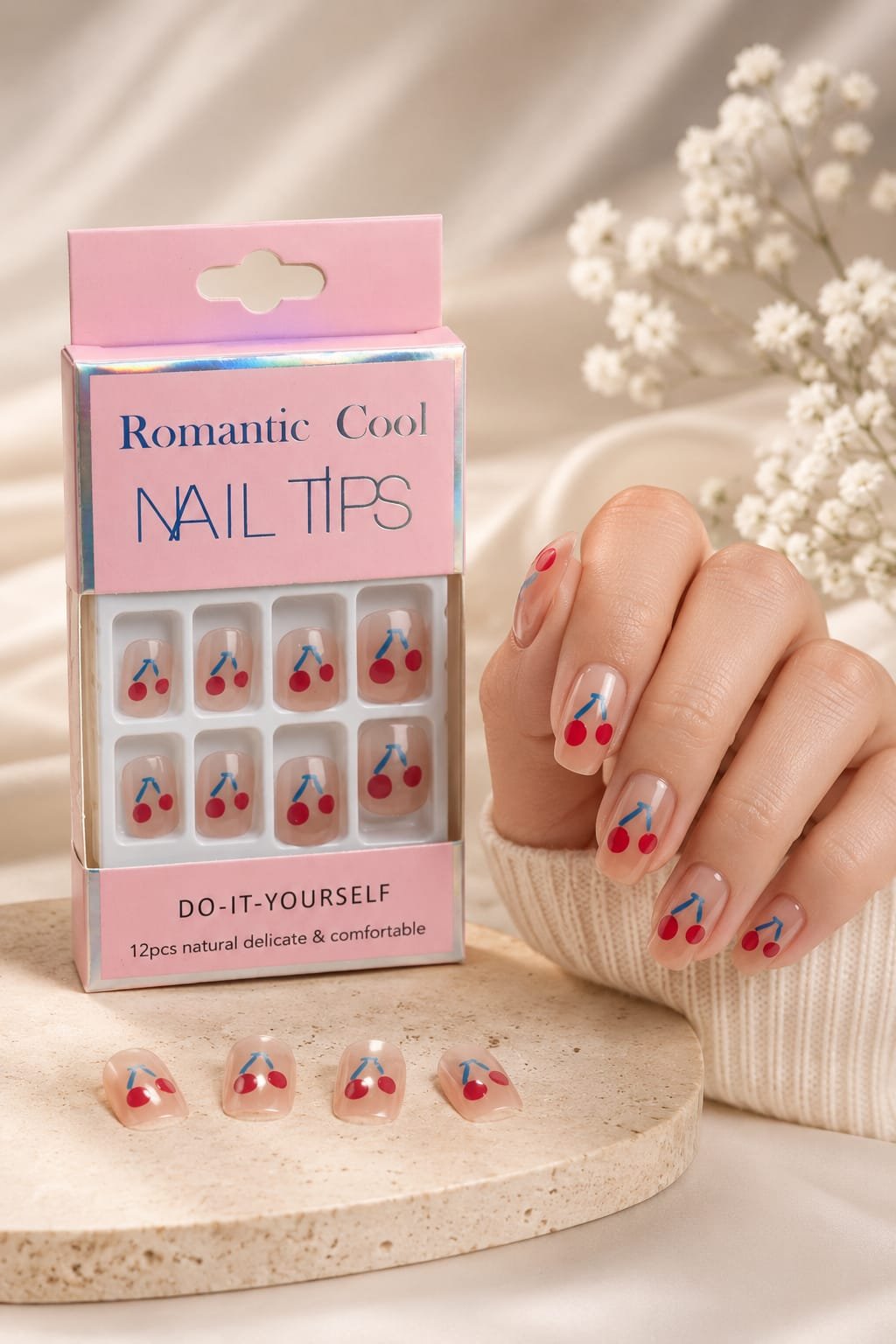 Romantical cool Nails Art