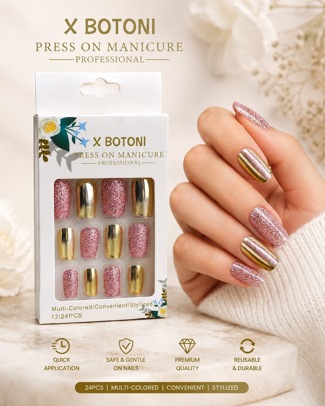 X Botoni Nail Art