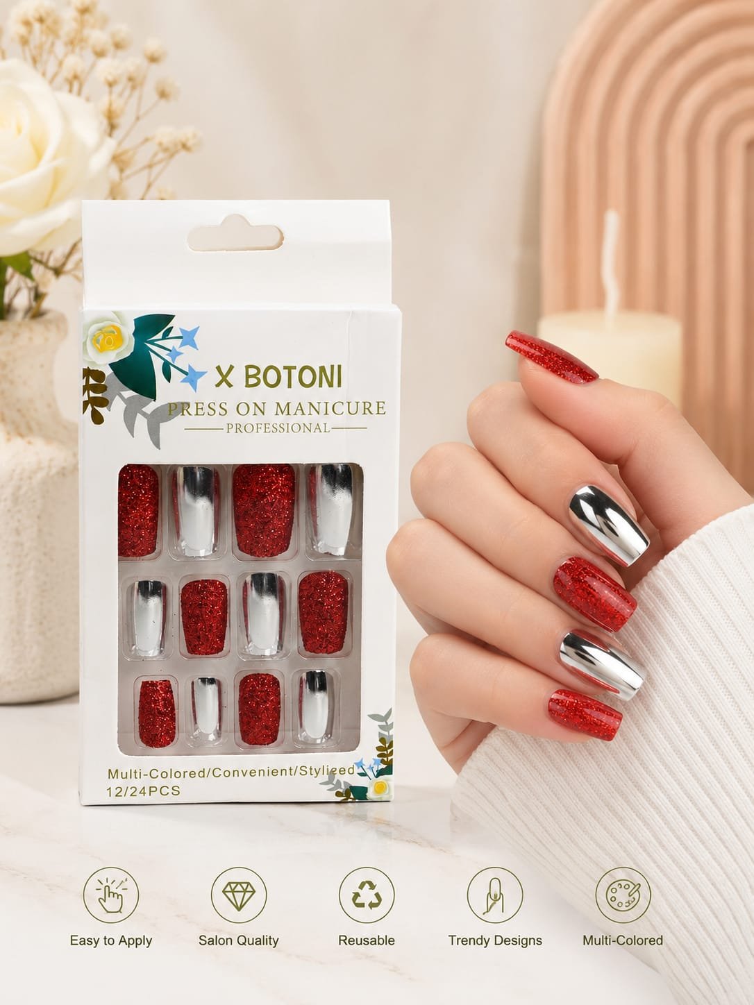 X Botoni Nail Art